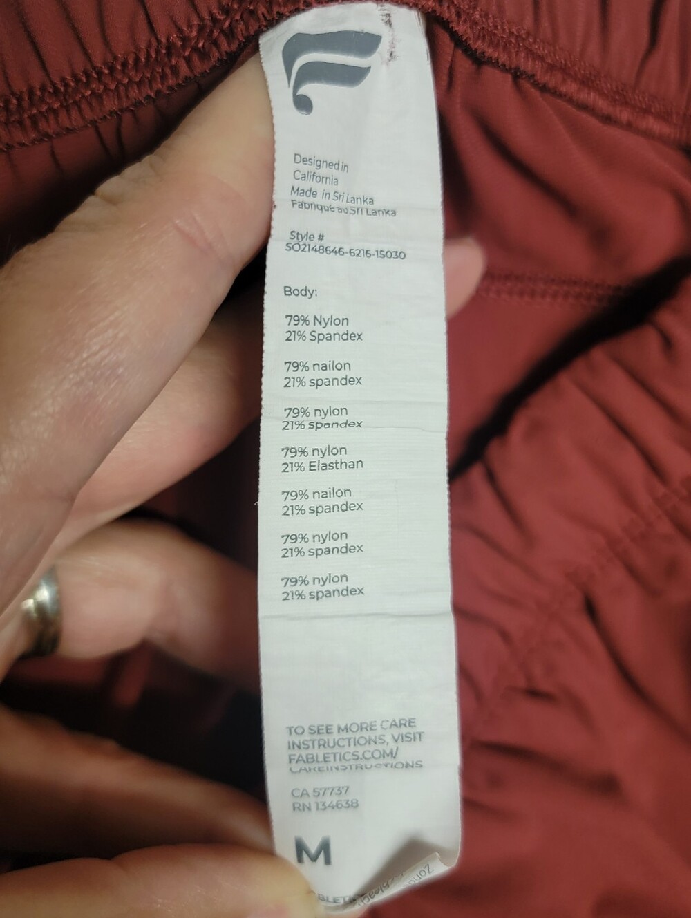Fabletics Men's O2 Run Training Shorts - Picture 9 of 12